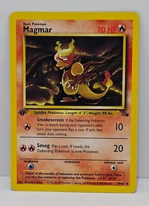 Magmar - 39/62 - Fossil 1st Edition Uncommon Regular - Pokemon TCG - Picture 1 of 3