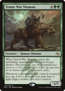 4x Temur War Shaman - LP - Fate Reforged - SPARROW MAGIC mtg - Picture 1 of 1