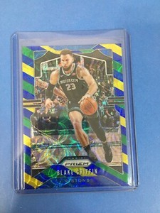 F121,017 2019-20 Prizm Prizms Choice Blue Yellow and Green #91 Blake Griffin