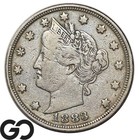 1883 Liberty Nickel, No Cents V Nickel