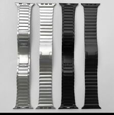 Original Stainless steel link bracelet band Apple Watch Series 9 8 7 6 SE 5 4 3