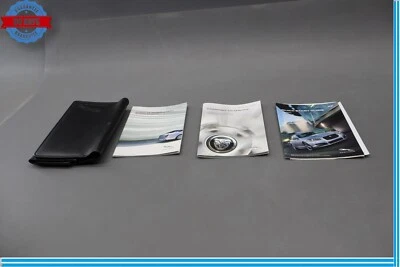 Juego de libros manuales guía del operador del propietario 10-12 Jaguar XF X250 con estuche negro OEM Foto 1 de 4