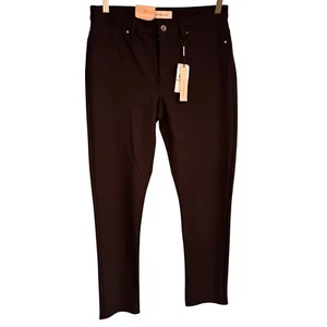 Calvin Klein Womens Blackout Sculpting Skinny Jeans Sz 12 Stretch Denim New - Picture 1 of 12