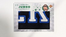 2021 Presidents Choice Allen Iverson 1/1 Jumbo Memorabilia Game-Used 76ers Patch