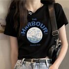Breathable Women's  T-Shirt Simple Style Letter Printing Clothes Short Top