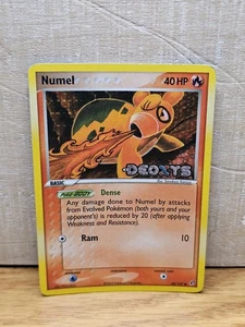 Pokémon Karte Numel 68/107 EX Deoxys Reverse Holo Stamped TCG - Bild 1 von 21
