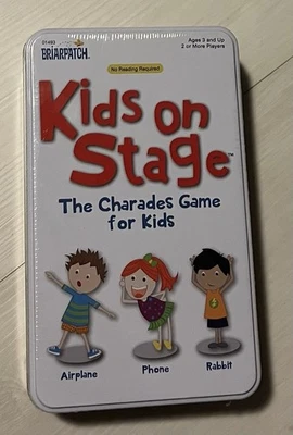 NEW,  SEALED IN FACTORY WRAP KIDS ON STAGE THE CHARADE GAME FOR KIDS AGES 3 & UP - Image 1 of 3