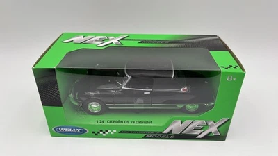  WEL22506W Welly Citroen DS 19 Cabriolet 1/24 - Immagine 1 di 2