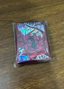 Yu-Gi-Oh! "BLACK ROSE DRAGON" 80 Judge Card Sleeves American made by Konami New - Picture 1 of 1