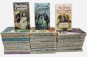 Barbara Cartland Romance Paperback Books 36 Random Titles Vintage - Picture 1 of 12