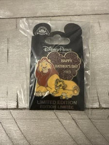 Happy Fathers Day 2013 Mufasa And Simba The Lion King LE Disney Pin (B) - Picture 1 of 1