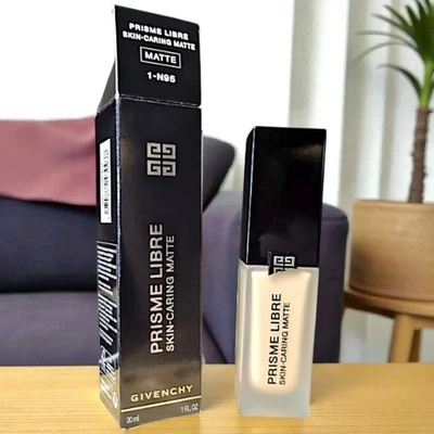 NIB* GIVENCHY Prisme Libre Skin-Caring Matte Foundation⭐#1-N95‼️READ IMPORTANT‼️ - Image 1 of 4