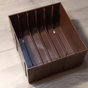 Vintage Add 'N Stac VHS-Kassette Videokassette Aufbewahrungseinheit Regal Stapel - hält sechs - Bild 1 von 4