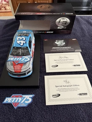 2024 1:24 Petty Family 75th  Elite Diamond Autographed W/COA Richard/Kyle 33/75 - Image 1 of 4