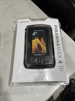 Humminbird PiranhaMAX 4 Di Sonar Fish Finder - Image 1 of 2