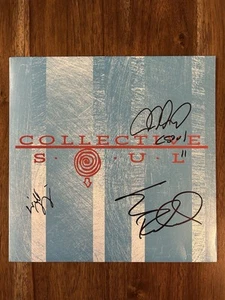 "Collective Soul" Band signiertes "Self Titled" Vinyl Album Ed Roland, Dean & Will - Bild 1 von 2