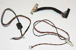 Lot of Genuine Board / Screen Connector Cables - Element 19" LED ELEFW195 TV - Picture 1 of 4