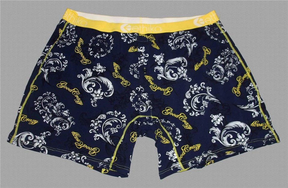 Boxers Ethika Alternate Dani Alves Good Crazy Navy Floral Scroll para hombre 4XL NUEVOS EN PAQUETE Foto 1 de 1