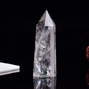 Wand Quartz Crystal Point Large Clear Healing Reiki Specimen Stone Natural - Picture 1 of 10