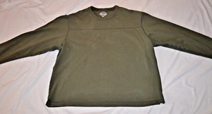 Consensus Authentic Quality Mens Size XXL Long Sleeve Shirt Pullover Dark Green - Picture 1 of 5