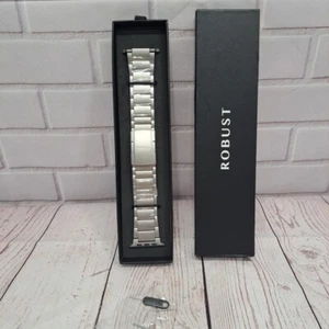 Robust Titanium Watch Band 49mm With Logo & Adjustment Tool - Picture 1 of 6