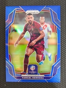 2024 Panini Prizm Copa America Soccer Blue Prizm Yangel Herrera 100/110 - Picture 1 of 2