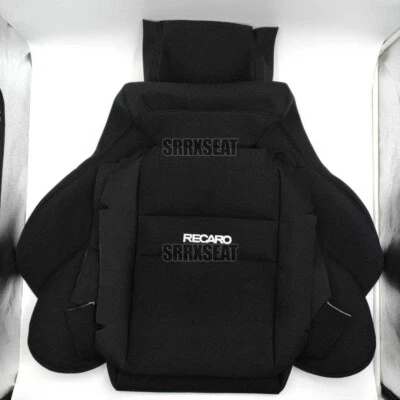 【1 Asiento; Juego Completo】KITS DE TAPICERÍA RECARO/CUBIERTAS DE ASIENTO para LSB NEGRO AVUS Foto 1 de 4