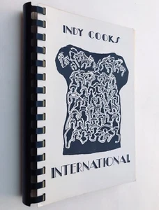 COOKBOOK Indiana Indianapolis INDY COOKS INTERNATIONAL Nationalities Council - Picture 1 of 11