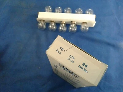 Wagner Mini-Light # 94 12V 15CP Set of 10 - Image 1 of 2