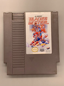 Blades of Steel NES Nintendo Sistema de Entretenimiento Hockey AUT&Eacute;NTICO PROBADO LIMPIO