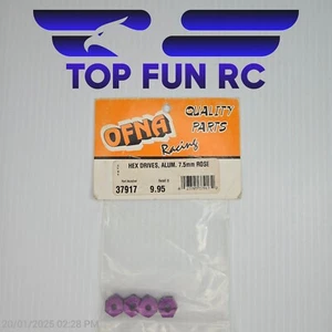 OFNA 37917 Hex Drives, Aluminum 7.5mm Rose - Picture 1 of 1