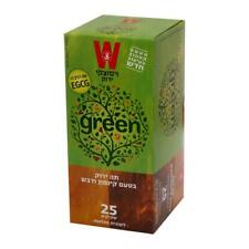Wissotzky Green Tea Cinnamon & Honey Infusion Kosher Israel Product 25 Bags