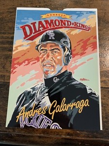 1993 Leaf 1994 Donruss Diamond Kings - #DK-7 Andres Galarraga /10000 Jumbo