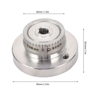 Rueda de mano de aleación de aluminio de funcionamiento eficiente para mini torno 0618 CJ18A 7x14 - Imagen 1 de 22
