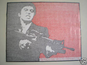 Affiche manuscrite Scarface The World Is Yours          