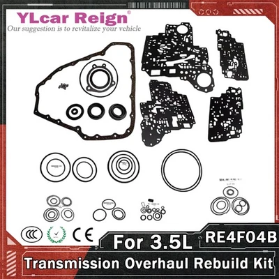 RE4F04B RE4F04V Auto Transmission Overhaul Rebuild Kit Gasket For Nissan 3.5L - Image 1 of 4