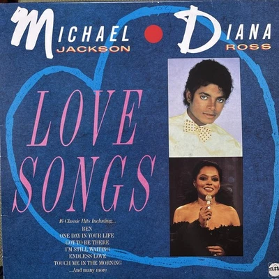 Michael Jackson And Diana Ross - Love Songs Vinyl LP - Image 1 of 4