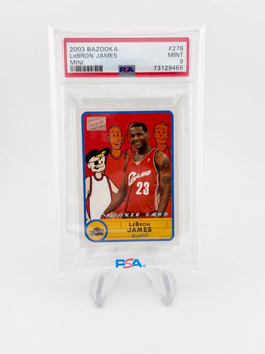 LeBron James Grade 9 Rookie Basketball Trading Cards & Accessories