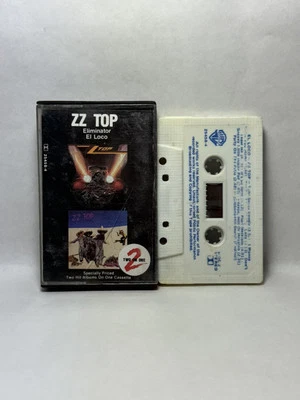 ZZ Top Eliminator & El Loco 2 albums in 1 Cassette Tape 1987 FREE POSTAGE - Image 1 of 2