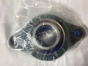 35 mm Bohrung Lager Flansch 2 Loch mit Schmierfitting B6 - Bild 1 von 4