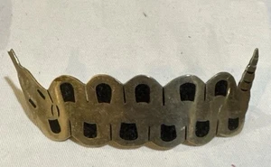 Vintage Alpaca Silver Hair Barrette Clip Pin Mexico - Picture 1 of 2