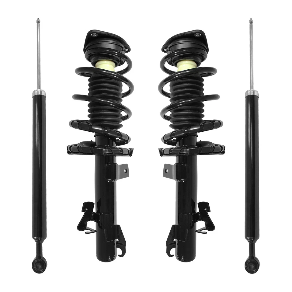 Front Complete Strut Assemblies & Rear Shocks for 2010-2013 Mazda 3 Foto 1 de 3
