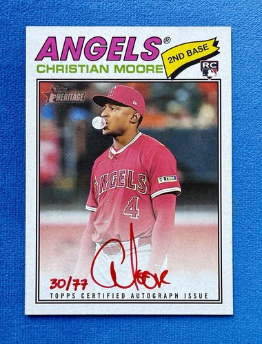 2026 Topps Heritage Real One Autographs Red Ink #77ROMS Mike