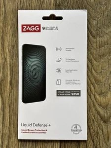 ZAGG Invisible Shield Liquid Defense+ for Smartphones-Tablets-Smartwatches (New) - Picture 1 of 2