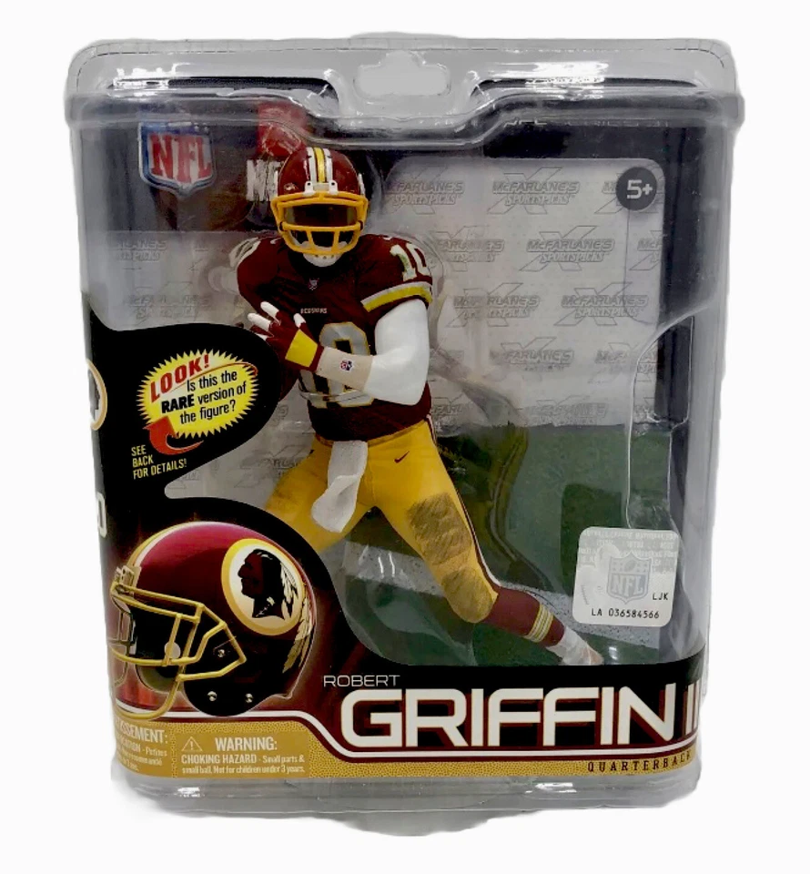 Figura Mcfarlane NFL Robert Griffin III Washington Redskins Series 31 2012 NUEVO Foto 1 de 1