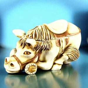 Harmony Kingdom Day Dreamer Horse Trinket Box Peter Calvesbert No Box Made In UK - Picture 1 of 9