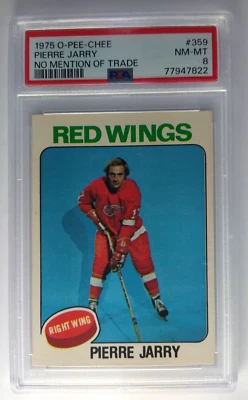 PIERRE JARRY 1975-76 O-PEE-CHEE 75-76 NO 359 PSA 8    34380 - Image 1 of 2