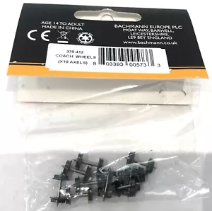 2mm/N gauge GRAHAM FARISH COACH WHEELS 379-412 - Picture 1 of 1