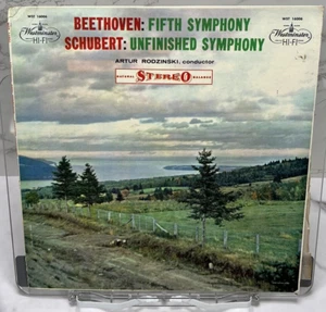 Beethoven Fifth Symphony Schubert Unfinished Symphony XWN 18700 Vinyl Record - Picture 1 of 5