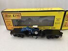 Rail King MTH Construction Flat w/ Ertl Tractor 30-7611 preowned W/OB see ad￼